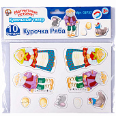 Игра развивающая Магнитные истории Магниты Курочка Ряба Десятое Королевство 03737 1